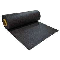 CATY high quality protective grey fleck 6mm gym rubber roll